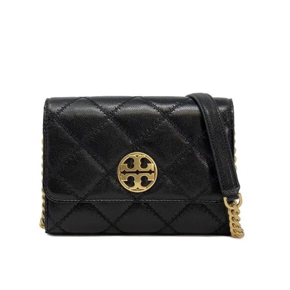 New Tory Burch Willa chain wallet crossbody bag - Picture 1 of 9